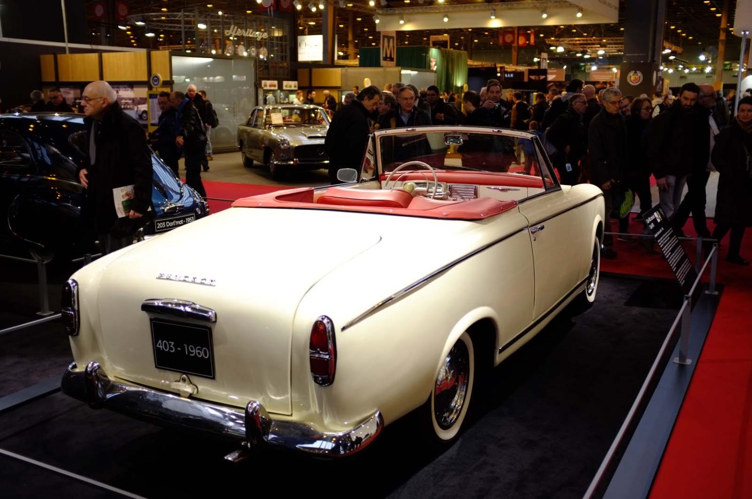 Peugeot 403 Cabriolet - Retromobile 2017