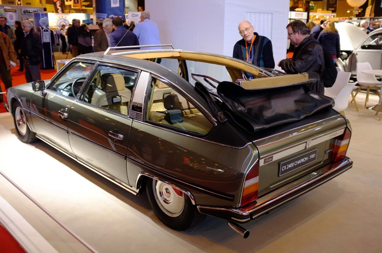 Citroen CX 2400 Cabriolet Chapron 1981 - Retromobile 2017