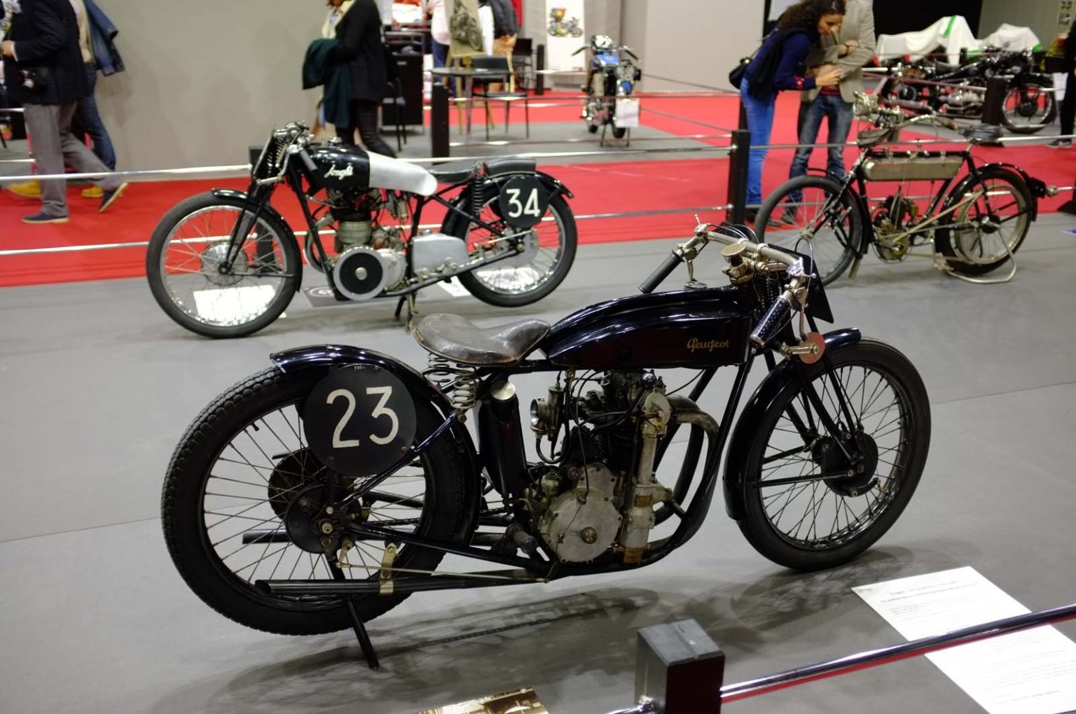 Puegeot Motorcycle - Retromobile 2017