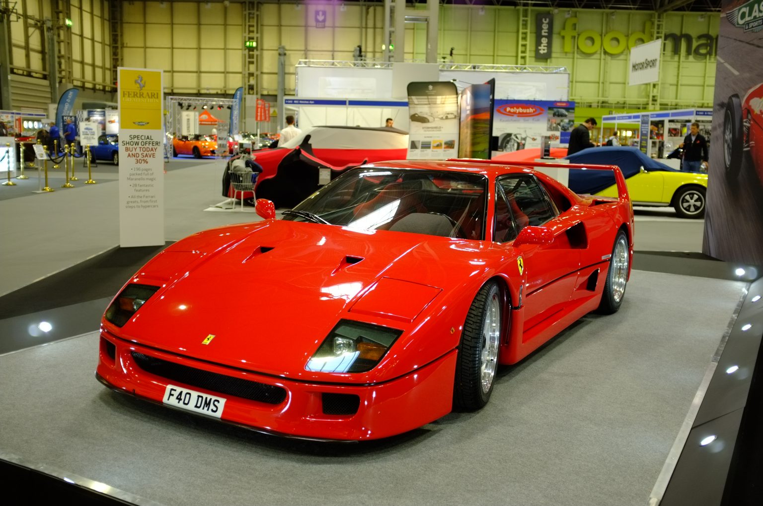 Lancaster Classic Motor Show 2019 Ferrari F40