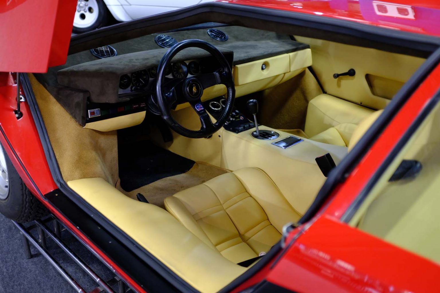Lamborghini Countach LP 400 Rod Stewart Interior