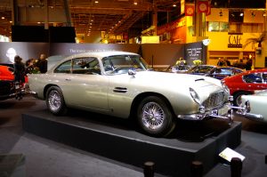 James Bond 007 Goldfinger Aston Martin DB5 – No Time To Die Weekend – Retromobile 2017