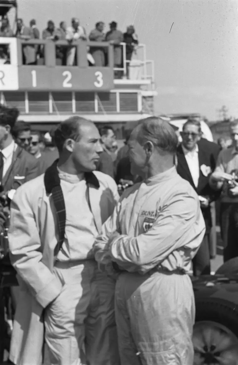 Sir Stirling Moss 1958 12 hours Sebring Aston DBR1