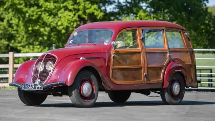 Peugeot 202 Canadienne Camionette Boisée Woody Silverstone Auctions May 2020 Results