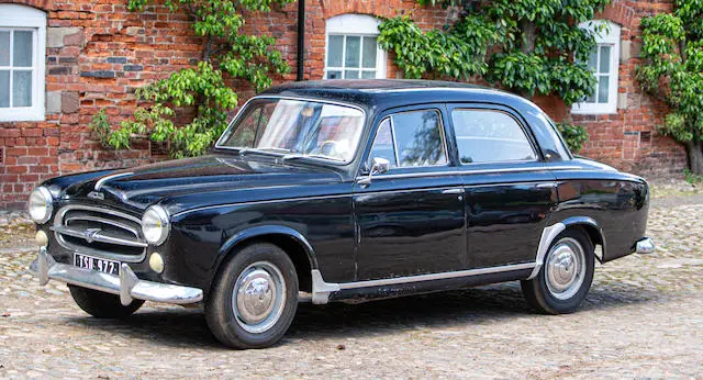 Bonhams Bicester Heritage Live Online Sale - 1958 Peugeot 403 Saloon