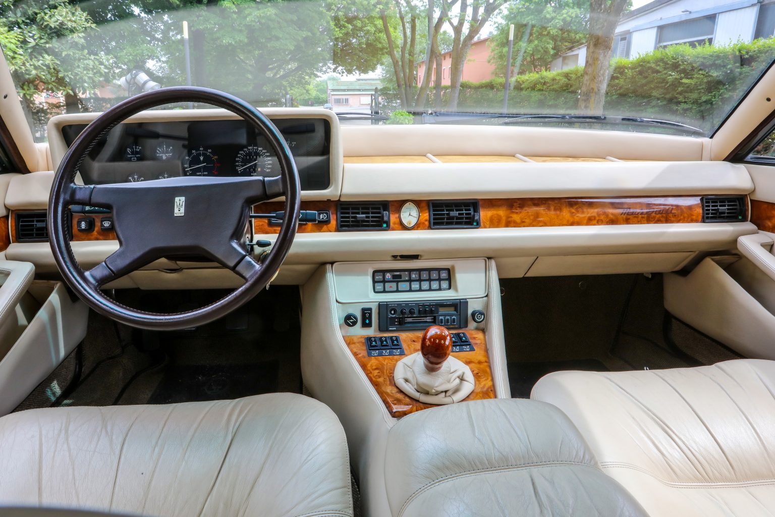 Maserati Quattroporte 3rd generation Royale-1986 Interior Dash