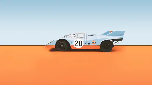 Porsche 917 Gulf Le Mans - Porsche Top 5, A Colourful Mixture Of The 917 Models Liveries