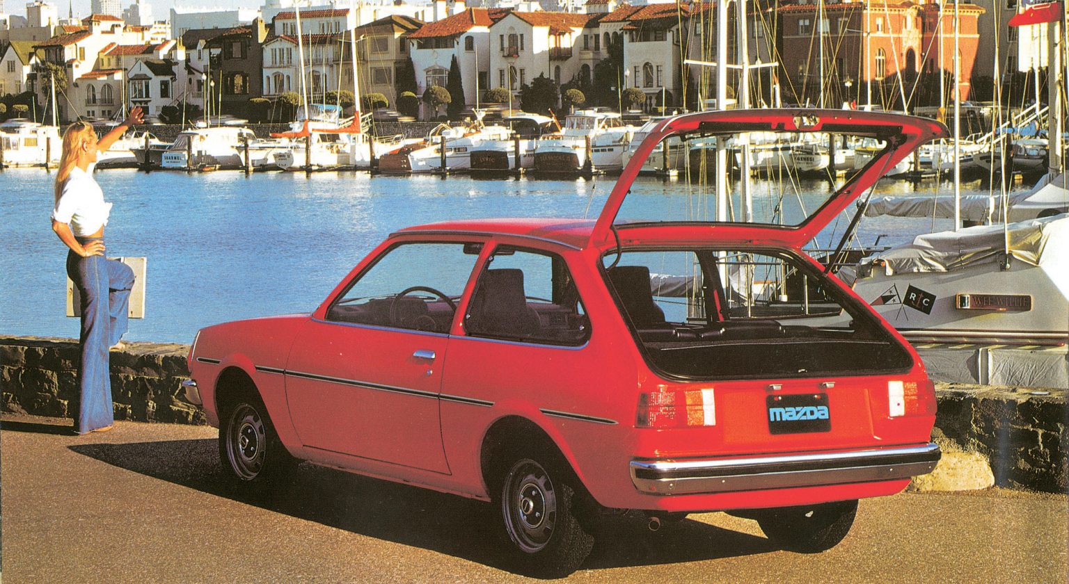 Mazda-323, 1977 - - Mazda, 80 Years Of Making Small Cars