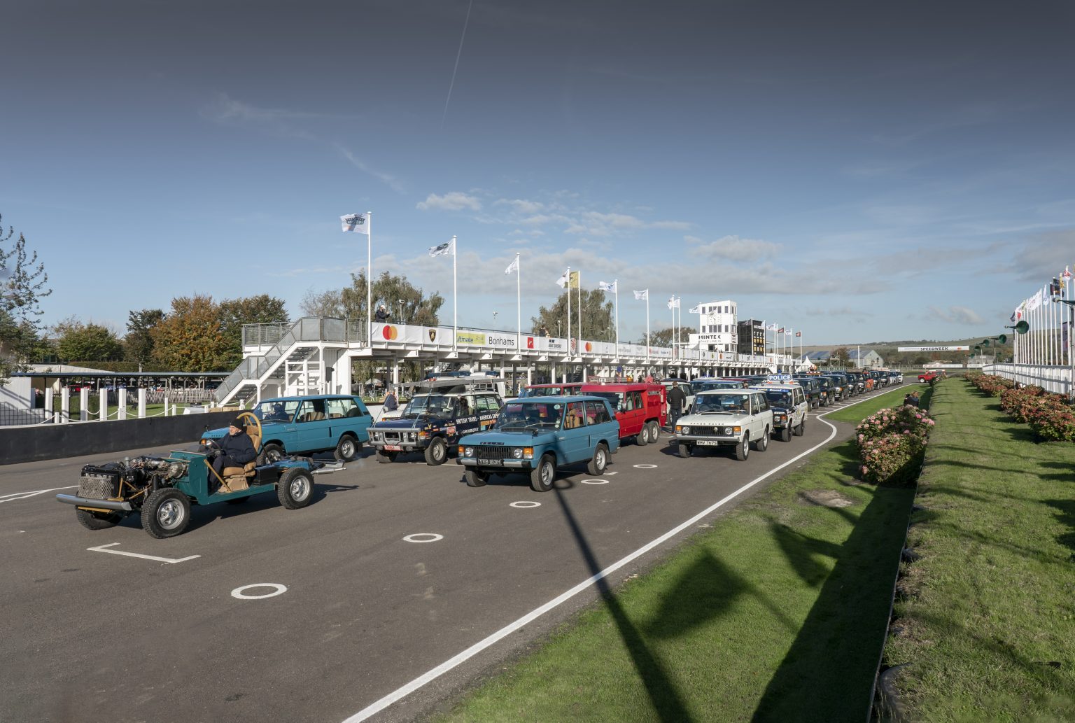 Land Rover Celebrates 50 Years of Range Rover At Goodwood Speedweek