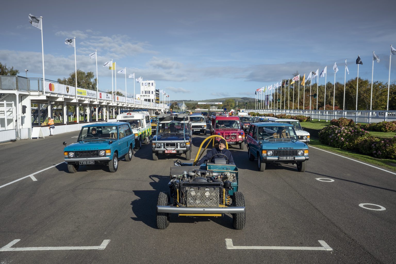 Land Rover Celebrates 50 Years of Range Rover At Goodwood Speedweek