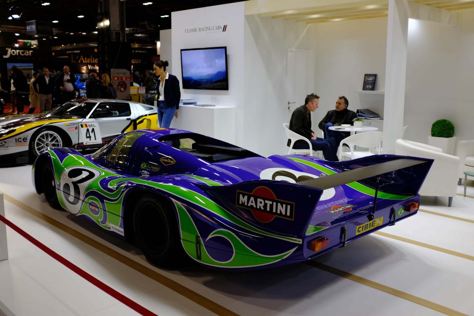 Classic Rasing Cars Porsche 917 Martini Psycodelia