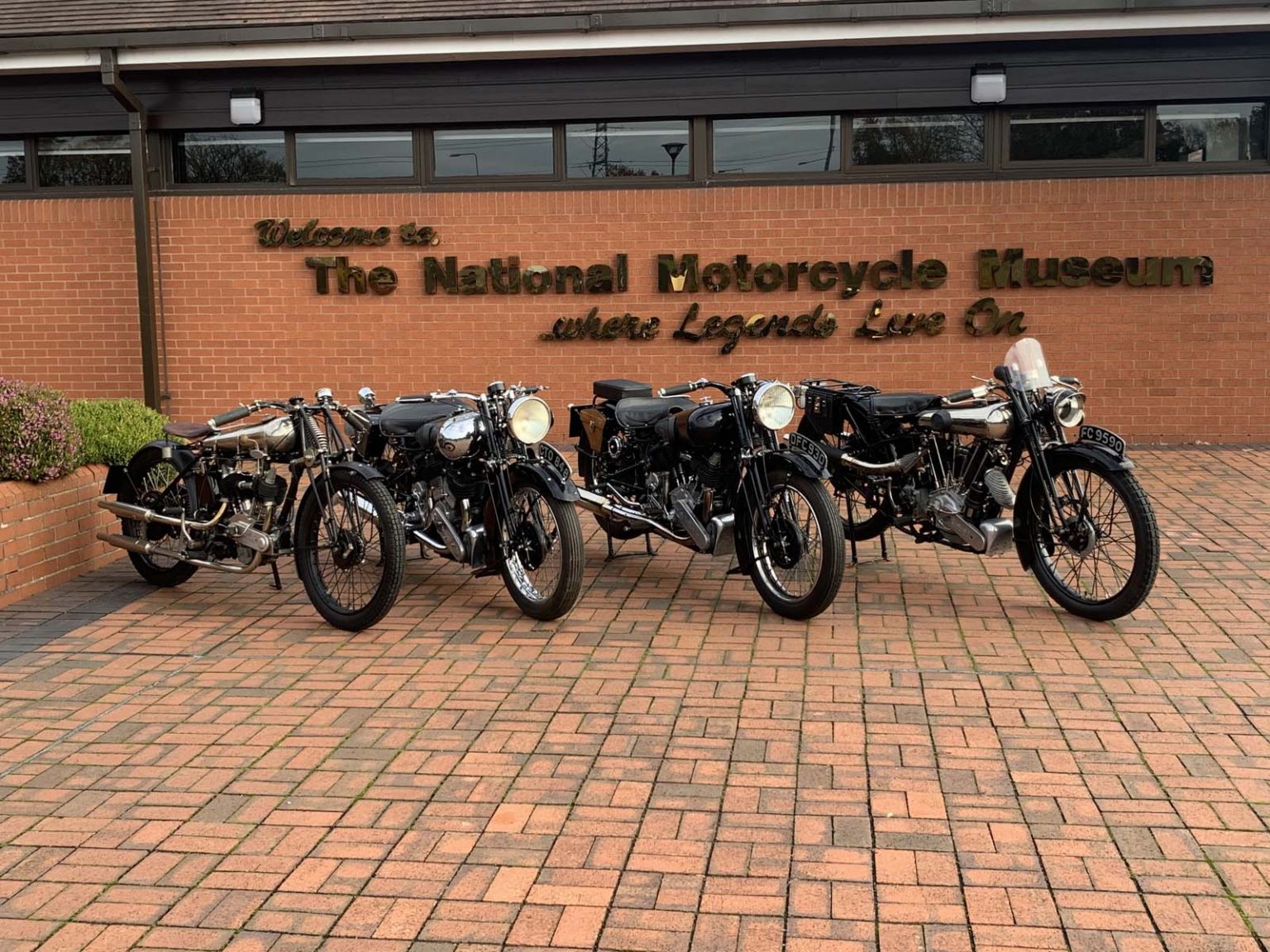 Four Brough Superior Models, SS100, SS80 & 5/15 For Sale At H&H National Motorcycle Museum Sale