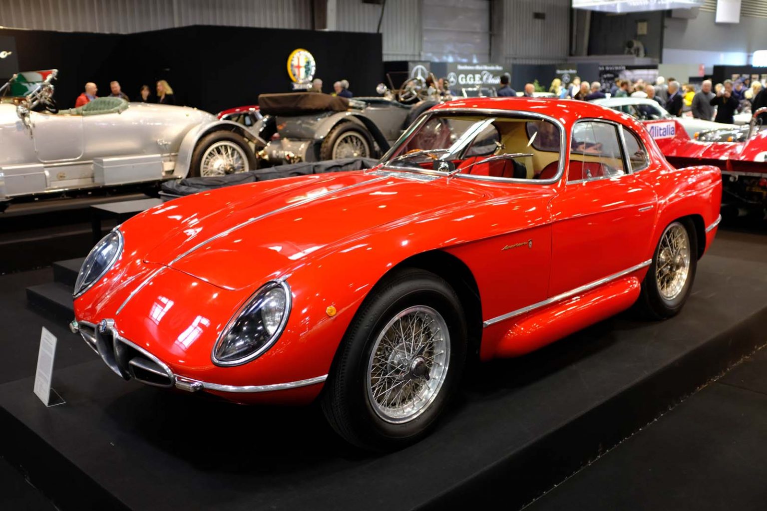 Lukas Huni Alfa Romeo 2000 Sportiva Prototype 1954