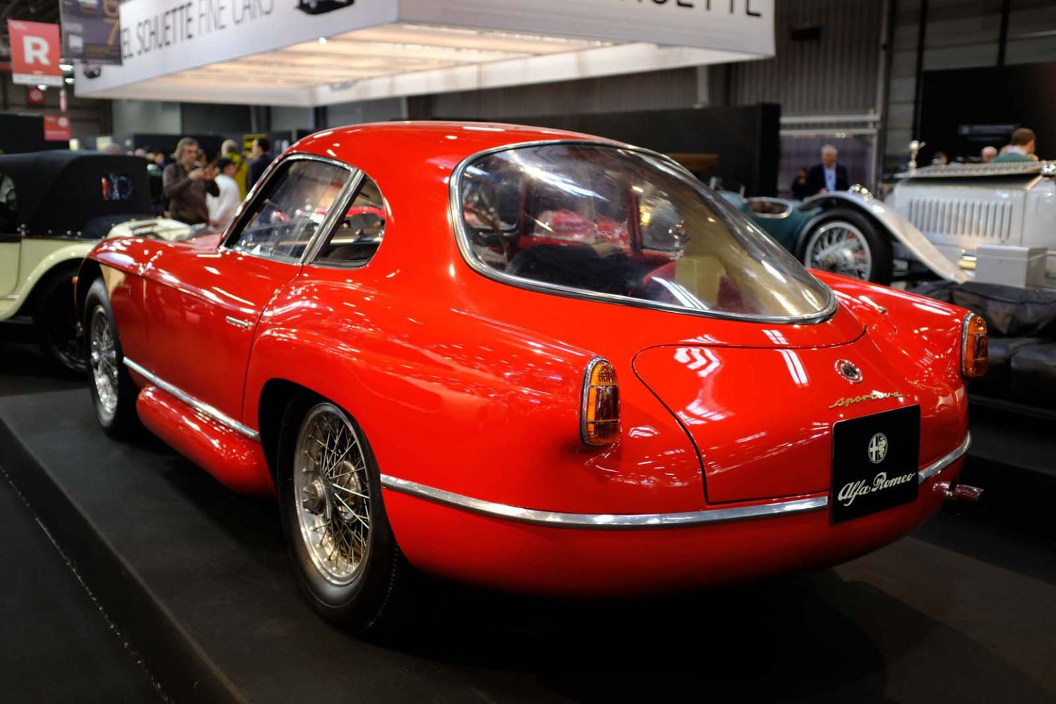 Lukas Huni Alfa Romeo 2000 Sportiva Prototype 1954