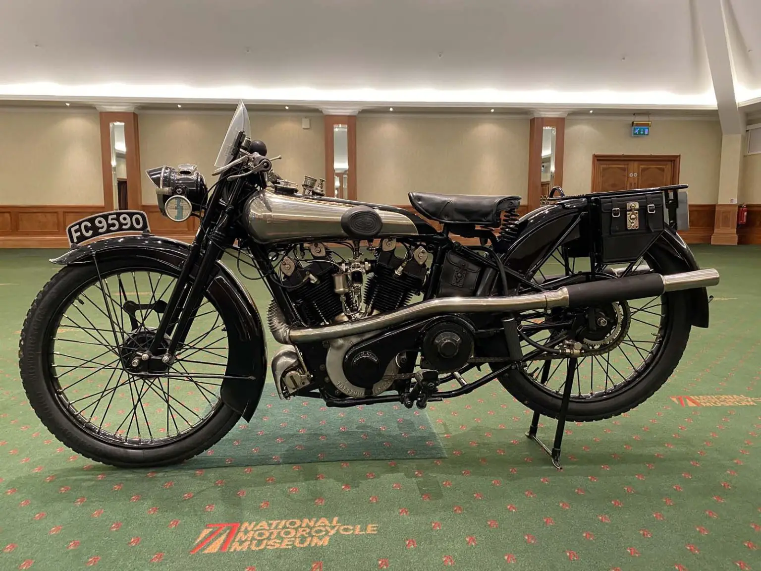 1925 Brough Superior SS100 Motorcycle Museum H&H