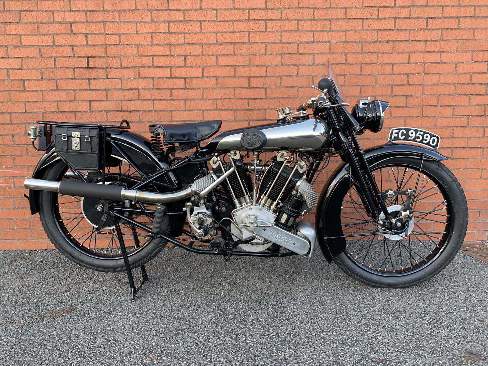 1925 Brough Superior SS100 Sells At Motorcycle Museum Auction For £184,000