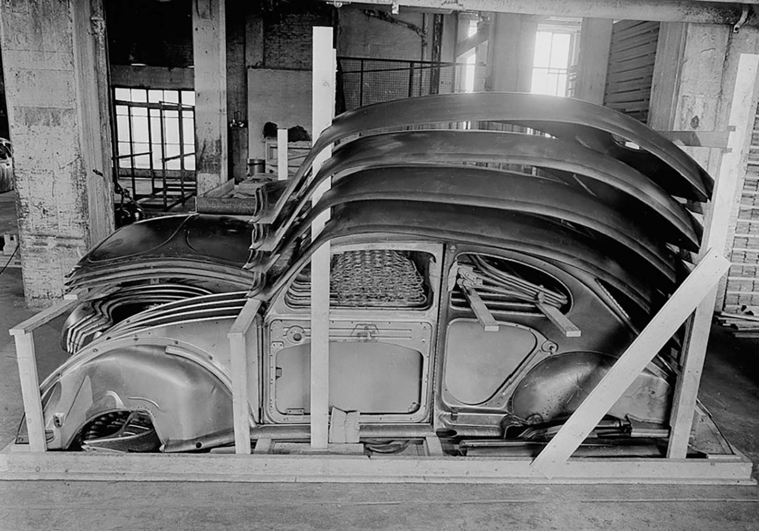 VW Beetle In Kit Form, 70 Years Of Volkswagen CKD Export Boxes