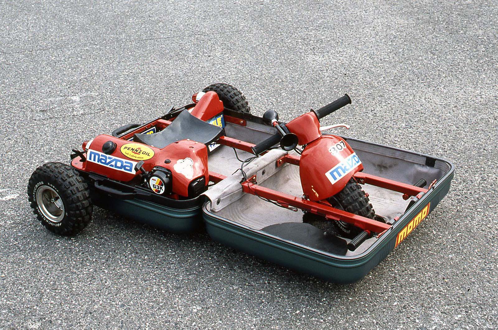 Mazda Suitcase Car - When Mazda Decided To Put A Car In A Suitcase, Portable Mobility In 1991