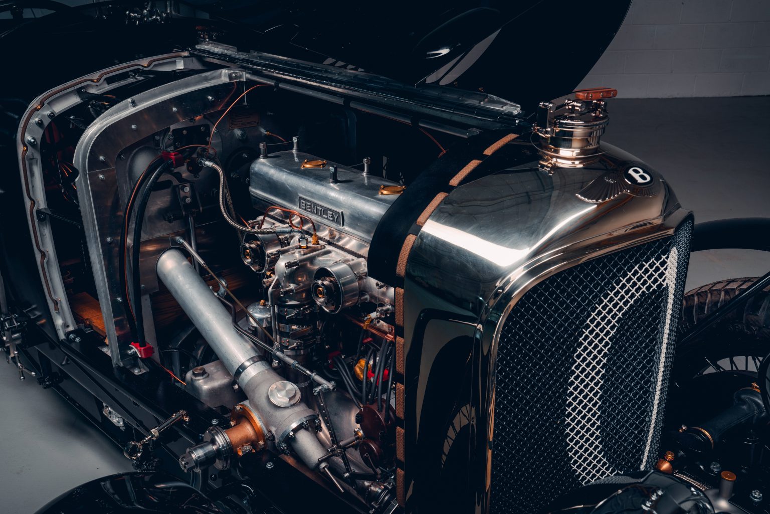 Bentley Blower Car Zero - Engine