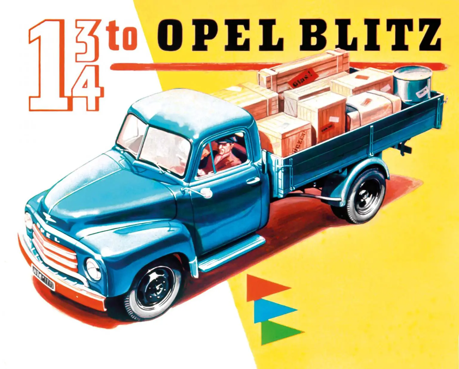 Opel Blitz 1,75 to 1952 - 1956 24791