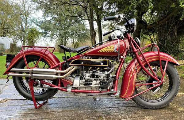 1937 Indian Four 437 For Sale At H&H Classics Auction National Motorcycle Museum