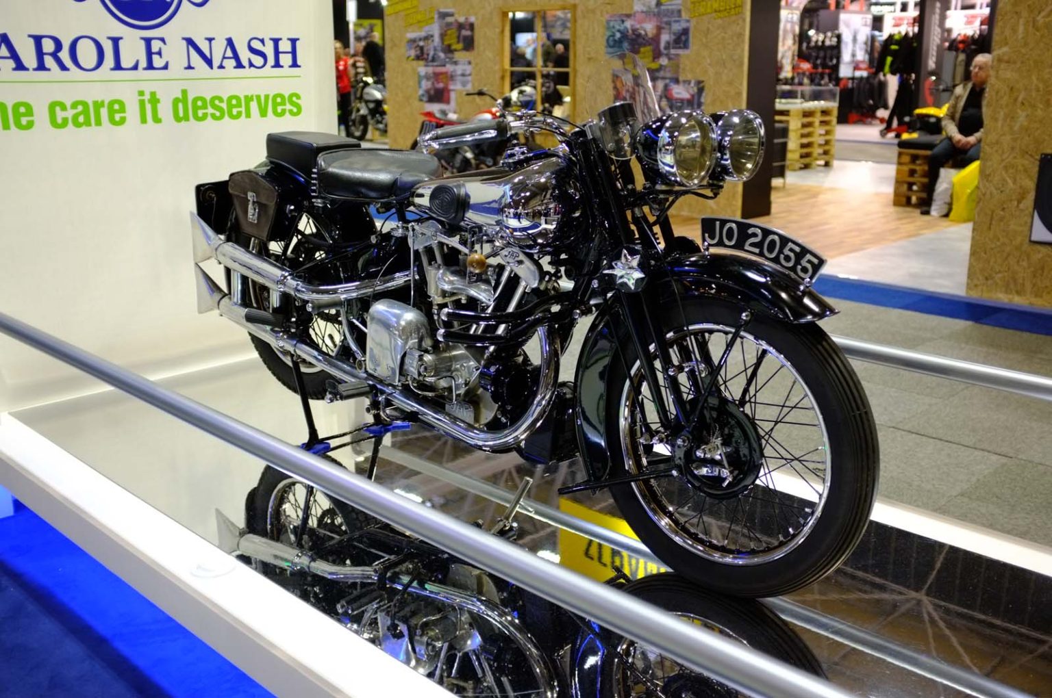 Brough Superior - Can I Display Black And Silver Number Plates On My Classic Car Or Motorcycle?