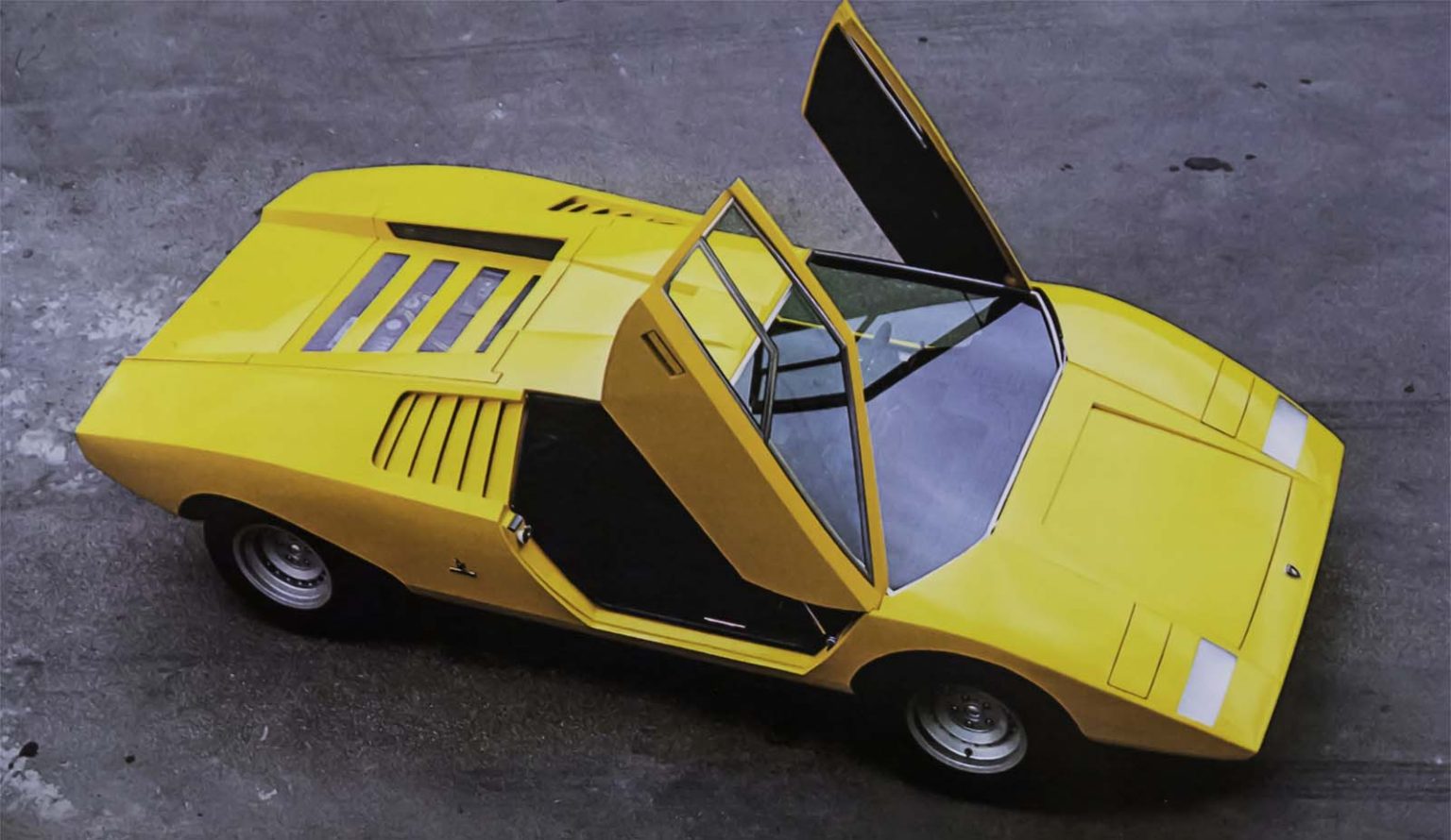 Lamborghini Countach LP 500 Concept - Lamborghini Countach LP 500 Concept Unveiled 50 Years Ago On 11 March 1971