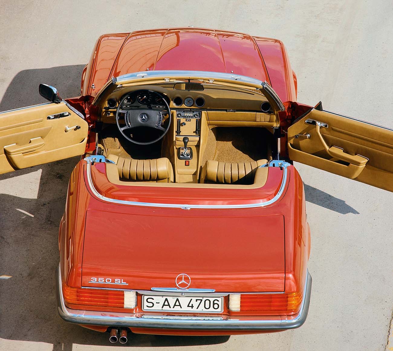 Mercedes-Benz SL of the R 107 model series: Premiere 50 years ago in April 1971