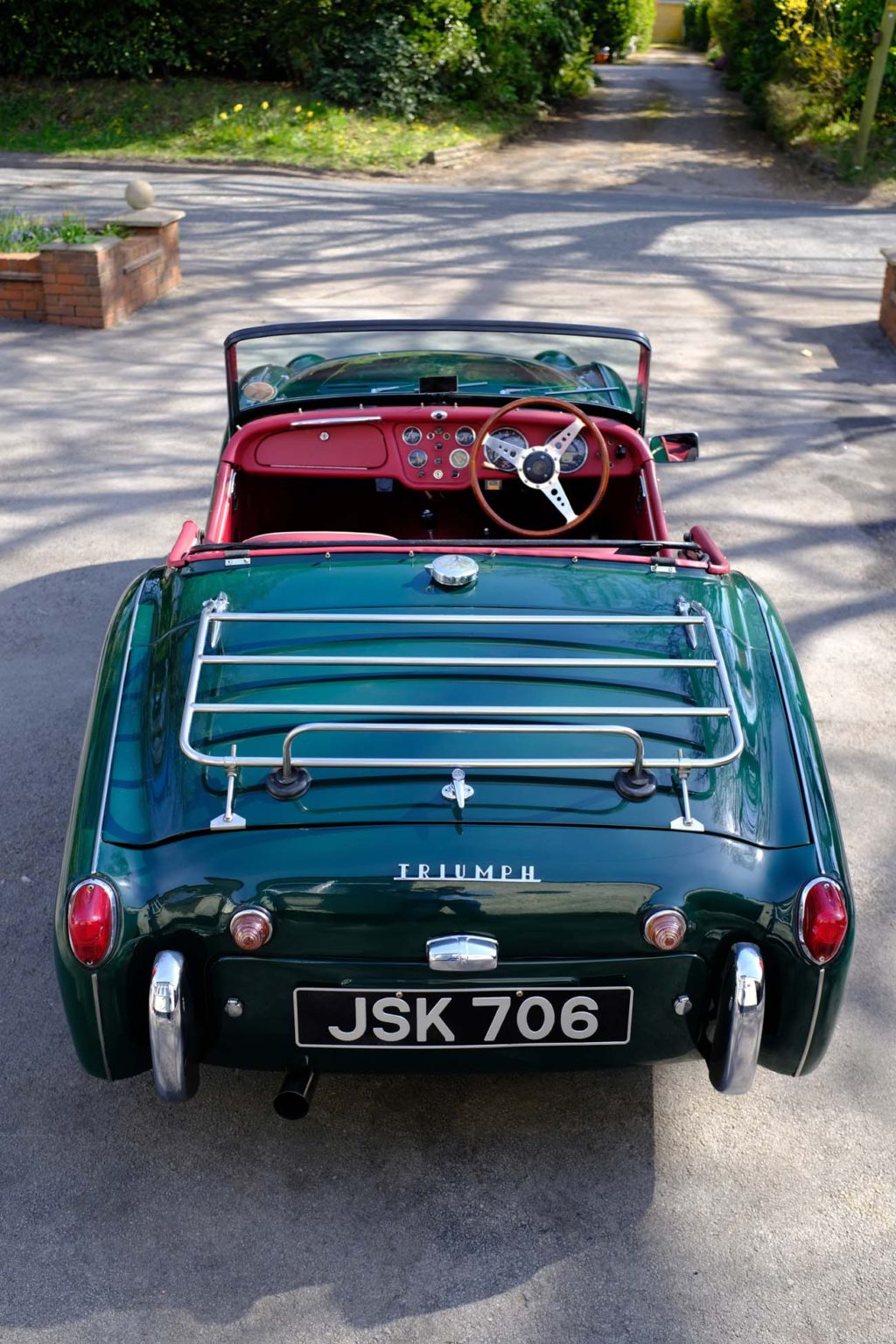 1958 Triumph TR3A Brooklands Green For Sale