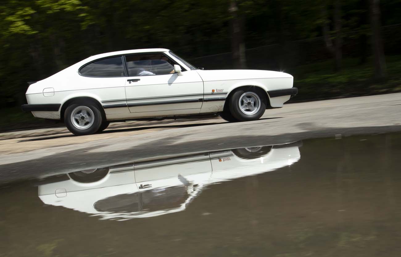 Great British Car Journey & Drive Dads Car Ford Capri