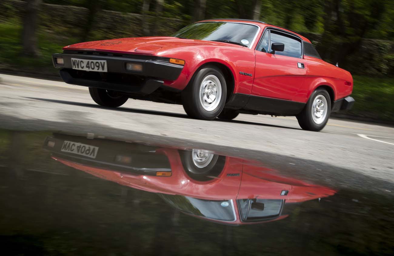 Great British Car Journey & Drive Dads Car Triumph TR7