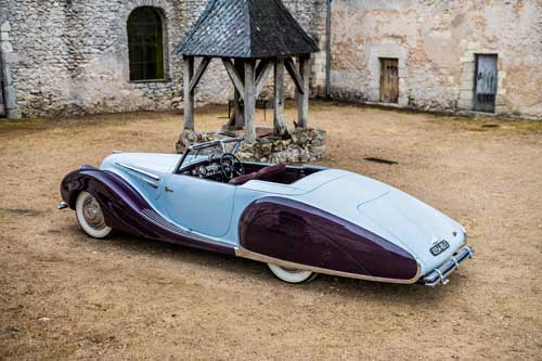 French Art Deco 1948 Talbot-Lago T26 Record Sport Cabriolet Décapotable Going To Auction - 1948 Talbot-Lago T26 Record Sport Cabriolet Décapotable