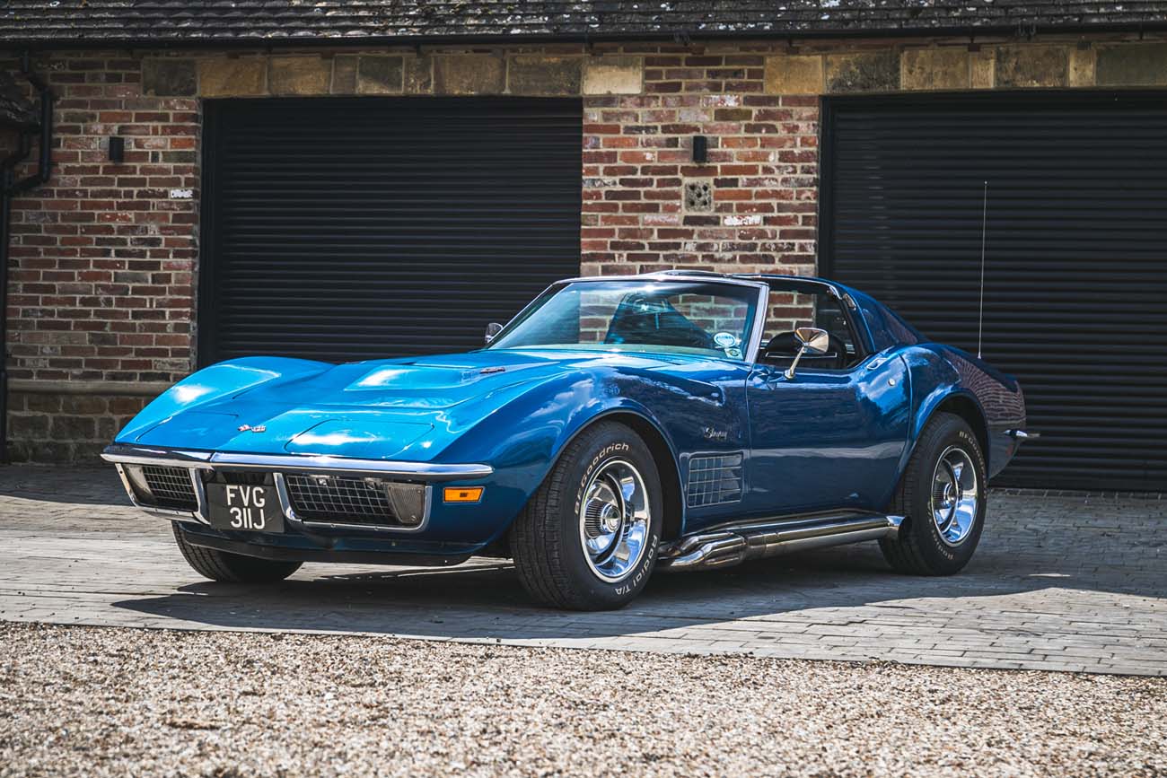 1971 Chevrolet Corvette Stingray T-top C3 (454 big-block) - American Classics In London Auction For CCA's First Outside The Midlands