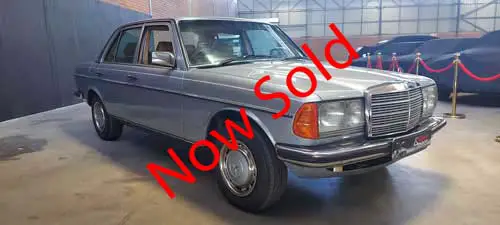 Mercedes Benz 280E Manual W123 For Sale - Now Sold