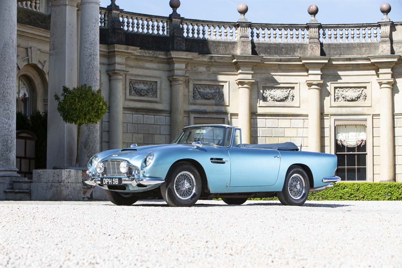 A Princess, Photographer, Film Star And A 1964 Aston Martin DB5 Cabriolet