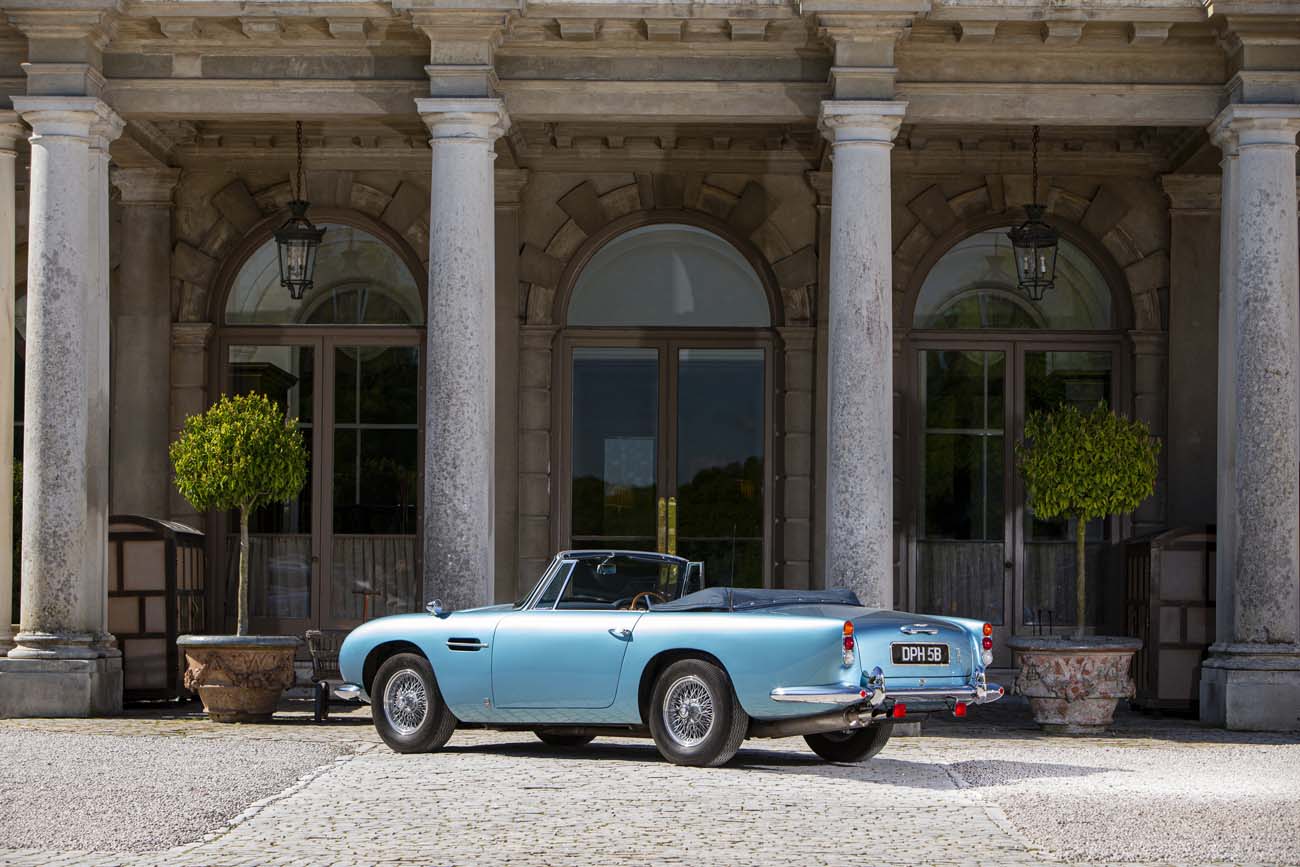 ex-Peter Sellers, The Earl of Snowdon_HRH Princess Margaret, Viscount Linley,,1964 Aston Martin DB5 Convertible