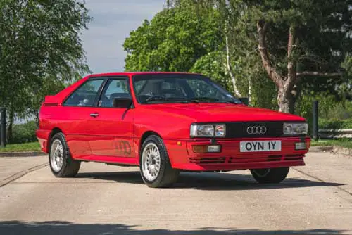 Four Exampels Of The Audi Quattro Sell With CCA’s London Classic Car Auction - 1982 Audi Quattro Pre-Production Prototype Feature