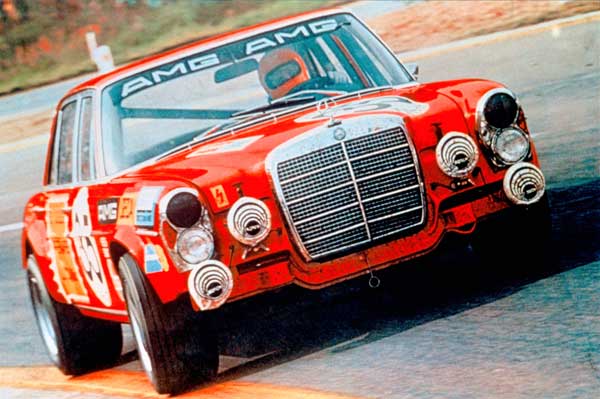 AMG Took 2nd In The Spa Francorchamps 24 Hours With the Mercedes 300 SEL 6.8 50 Years Ago In 1971