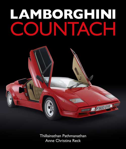 New Book Releases August 2021 - Lamborghini Countach By Thillainathan Pathmanathan & Anne Christina Reck Feature
