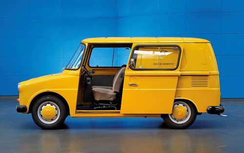 The Volkswagen Fridolin Mail Truck Engineered For The German Postal Service