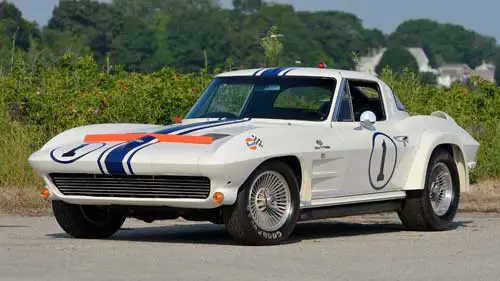 Over 3,500 Lots And 30 Plus Collections At Mecum Kissimmee January 2022 - John Justo 1963 Chevrolet Corvette Z06 Gulf Production Racing Corvette C2