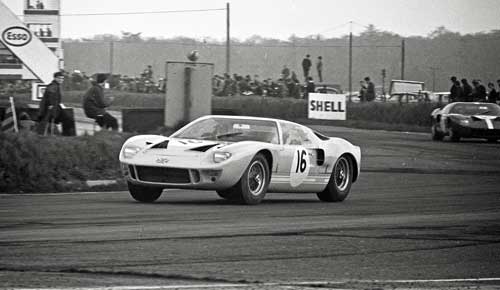 Snetterton Circuit Launch Historic 200 To Celebrate Over 70 Years Of Racing -Richard Attwood - Ford GT40 - 1966 Snetterton - Photo: Mike Dixon
