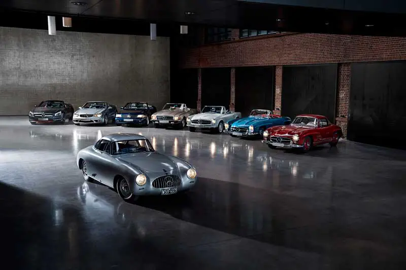 From Gullwing To AMG Convertible - 70 Years Of Mercedes SL History