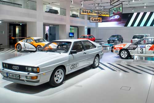 Quattros On Tour As Audi Display Classic Cars In Berlin