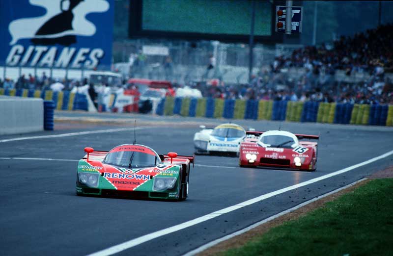 The 1991 Le Mans Winning Mazda 787B Returns At Le Mans Classic 2022