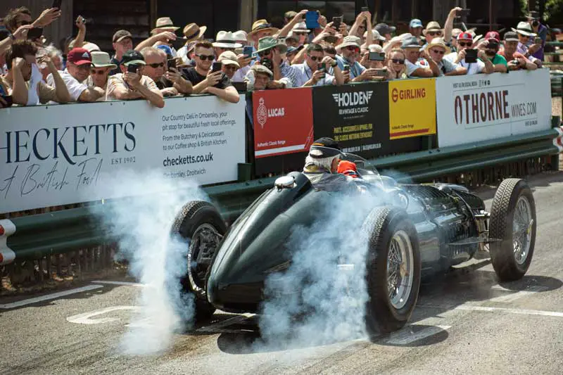 BRM V16 Mk1 To Race At 2022 Goodwood Revival For The First Time In 70 Years - V16 SW Burnout
