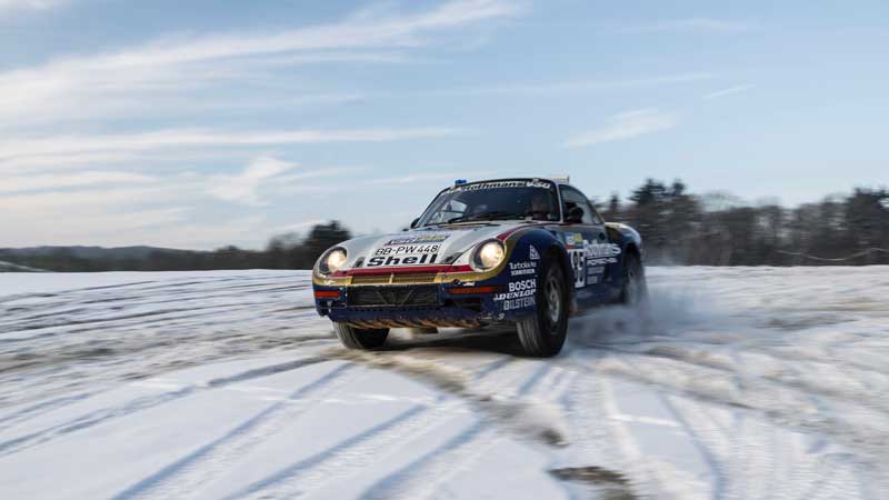 1986 Dakar Porsche Classic 959 Recomissioned And Driven By Jacky Ickx