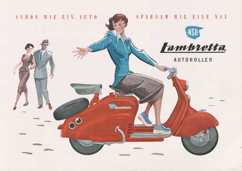 When Germans Went Italian & NSU Built A Lambretta
