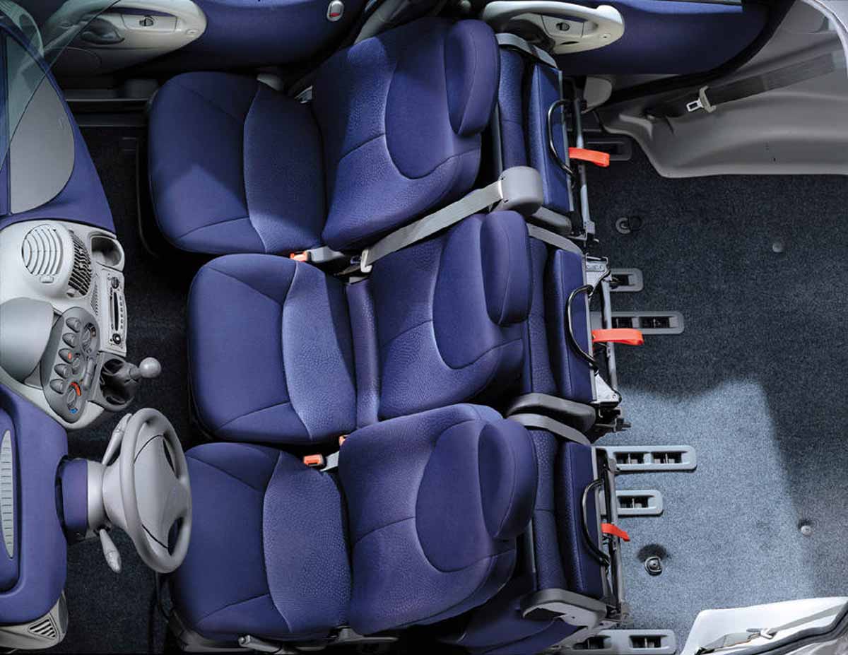 6 Seats For 6 Characters On Board The Unloved FIAT Multipla 6x6 At 25 6 Seats For 6 Characters On Board The Unloved FIAT Multipla 6x6 At 25